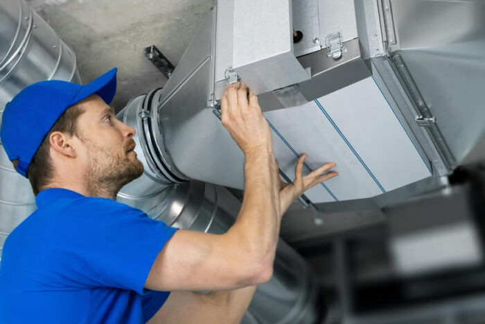 Check for Secure Fittings of ductwork Maintaining Guidelines for Flexible Duct Connectors